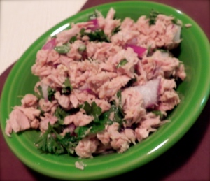 Mediterranean Tuna Salad from Ellie Krieger's cookbook So Easy