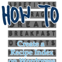 How To: Create a Recipe Index on Wordpress