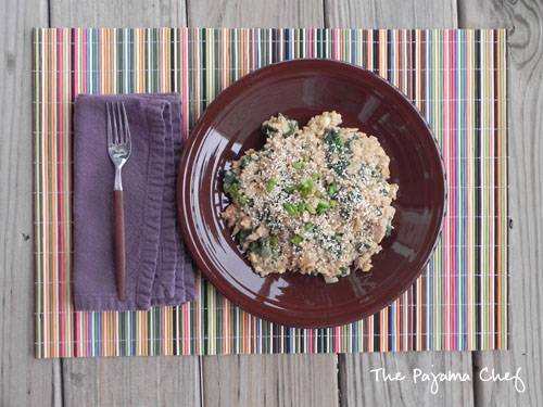 Kale Fried Rice | The Pajama Chef