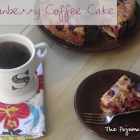 Fresh Cranberry Coffee Cake