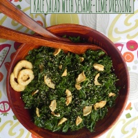 Mystery Dish: Kale Salad with Sesame-Lime Dressing