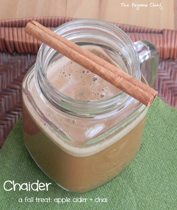 Chaider: A Fall Treat with Apple Cider and Chai | thepajamachef.com